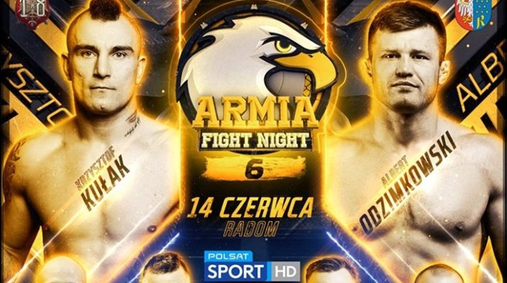 Krzysztof Kułak zmierzy się z Albertem Ozimkowskim. Gala MMA Armia Fight Night już jutro 6