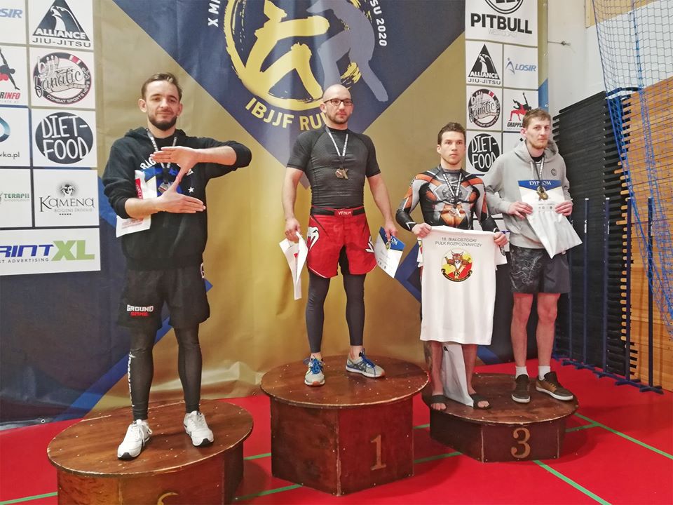 Medale na X Mistrzostwach Polski Brazylijskiego Jiu-Jitsu NoGi w Luboniu 1