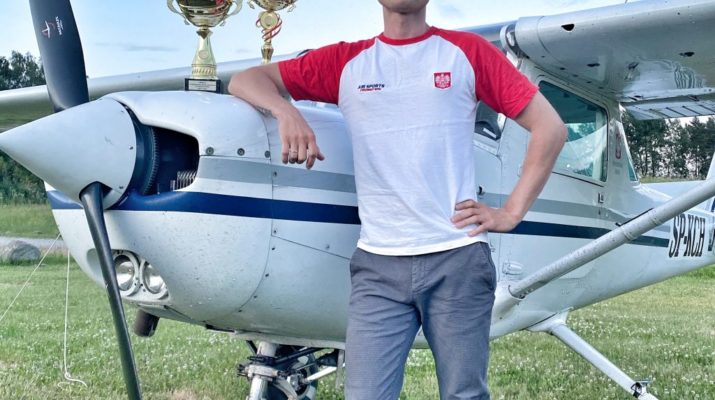 Pilot Marcin Skalik z Aeroklubu Częstochowskiego odniósł sukces. Był 1. w Kiktach 2