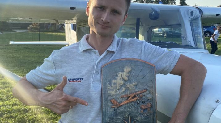 Pilot Marcin Skalik z Aeroklubu Częstochowskiego brązowym medalistą Mistrzostw Polski i zdobywcą Pucharu Polski 2020 1