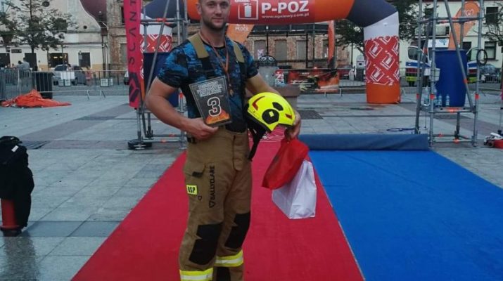 III miejsce Damiana Łebka w Toughest Firefighter Challenge Płock 2020 4