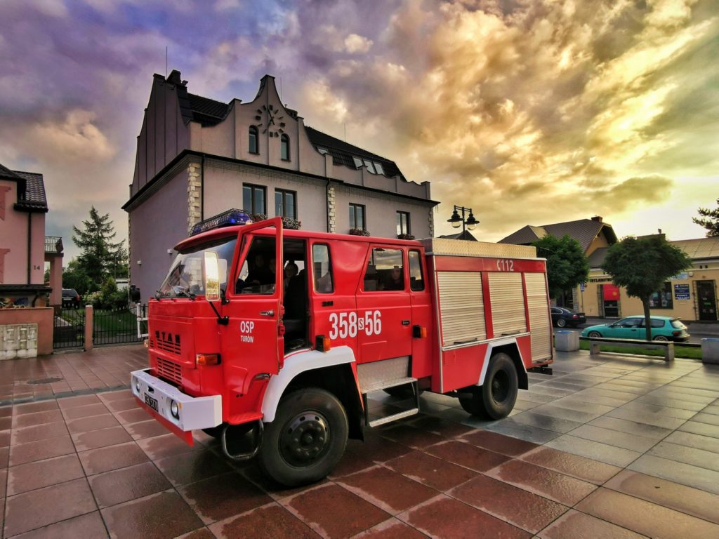 W Turowie witali zakupiony wóz strażacki 2