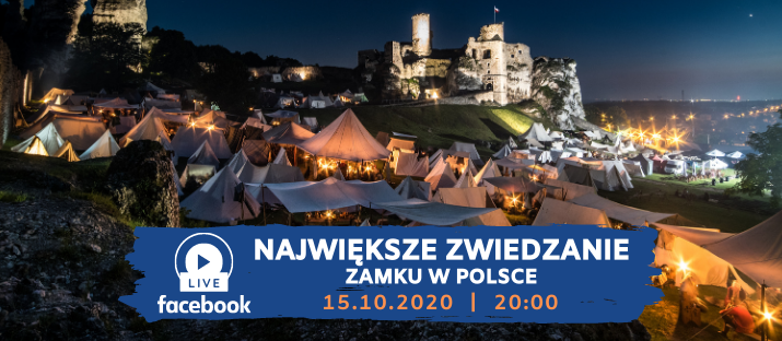 Zamek Ogrodzieniec zaprasza na zwiedzanie online w Facebook Live 6