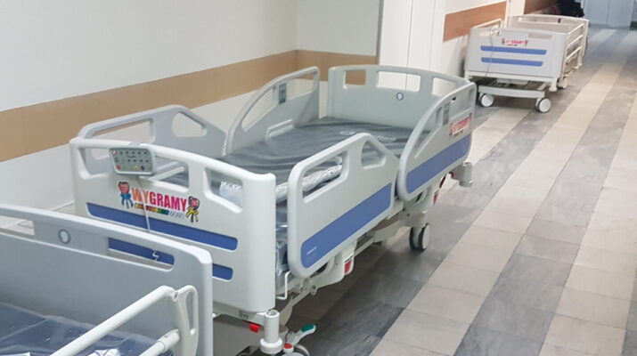 Łóżka przekazane przez WOŚP do szpitala w Warszawie