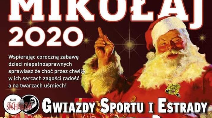 Janusz Danek jako św. Mikołaj wyrusza w piątek, 4 grudnia z prezentami do dzieci z niepełnosprawnościami. Pomogą mu gwiazdy sportu i estrady 1