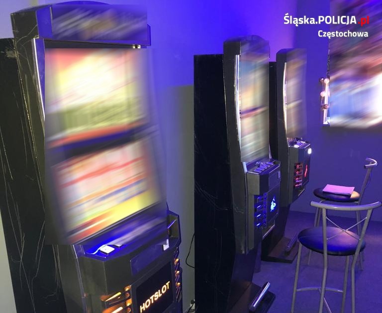 Policja walczy z nielegalnymi automatami do gier oraz z ich właścicielami 3
