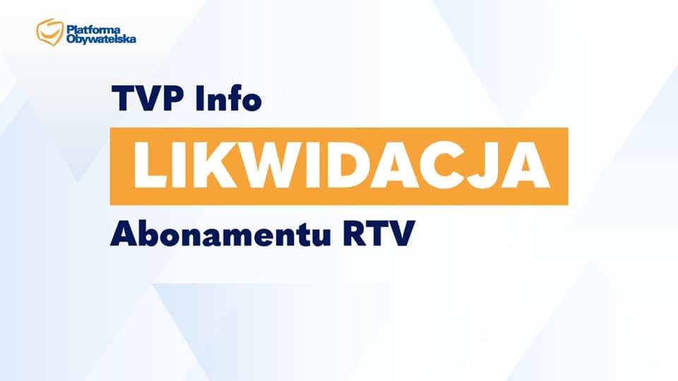 W Częstochowie zbierają podpisy za likwidacją TVPInfo oraz zniesieniem abonamentu RTV 1
