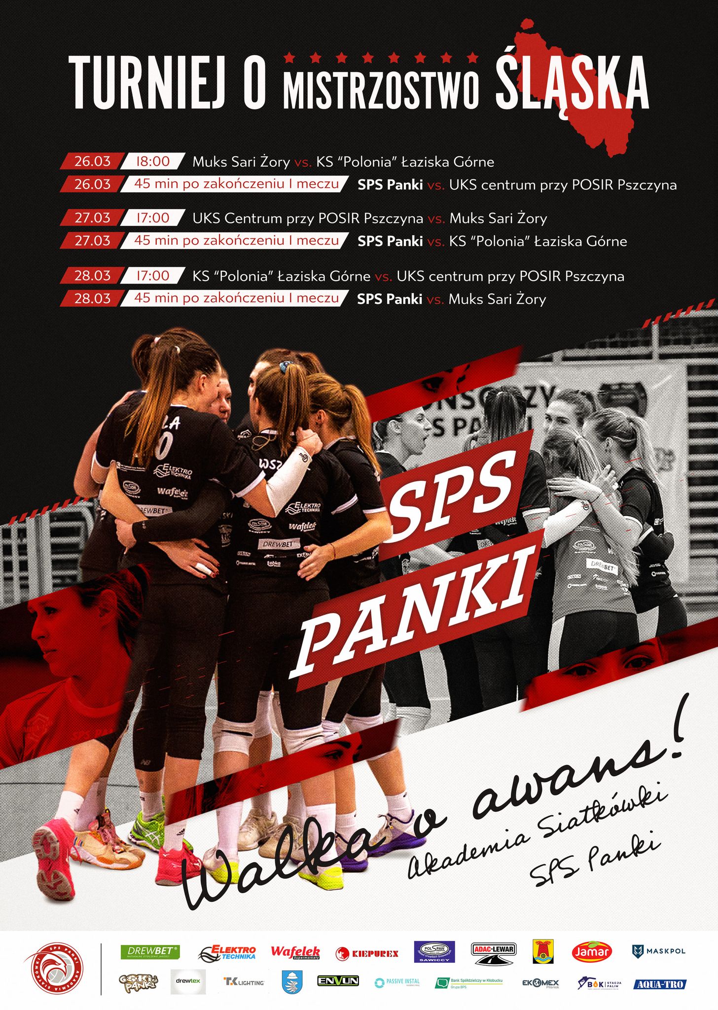 Akademia Siatkówki SPS Panki organizuje turniej finałowy o mistrzostwo 1 ligi kobiet i awans 1
