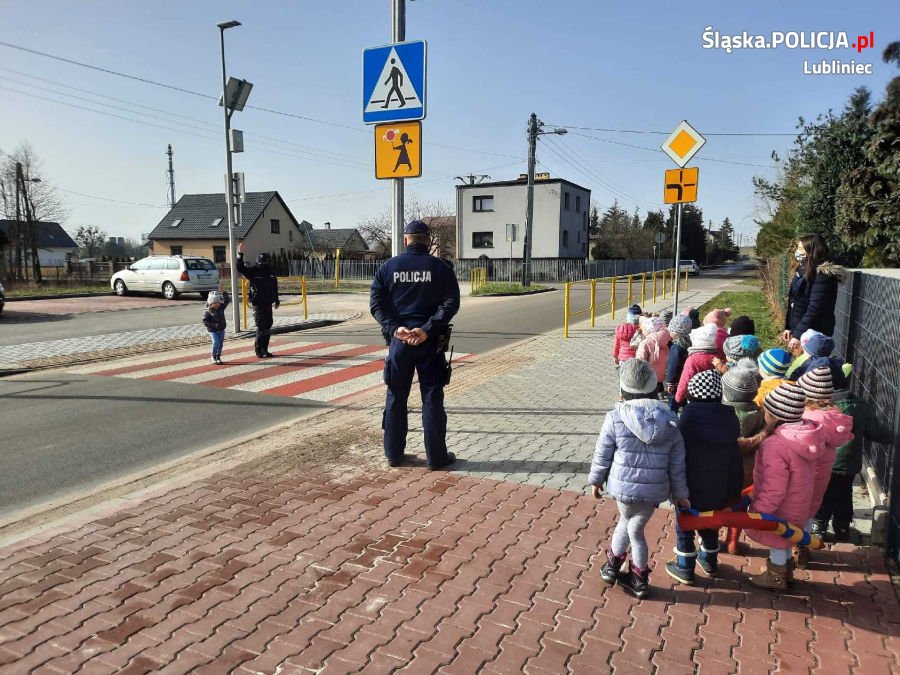 Prelekcje lublinieckich policjantów o zasadach bezpieczeństwa 2