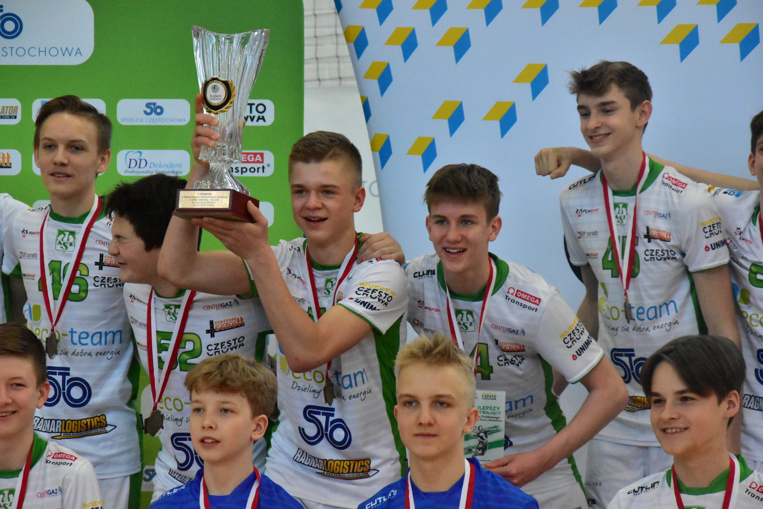 Młodzicy Eco-Team AZS Stoelzle Częstochowa zdobyli złoty medal mistrzostw województwa śląskiego! 1