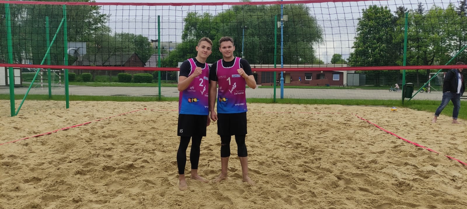 Jakub Pośpiech i Dawid Świeboda z Nowa Częstochowa I wygrali plażowy turniej w Tychach 1