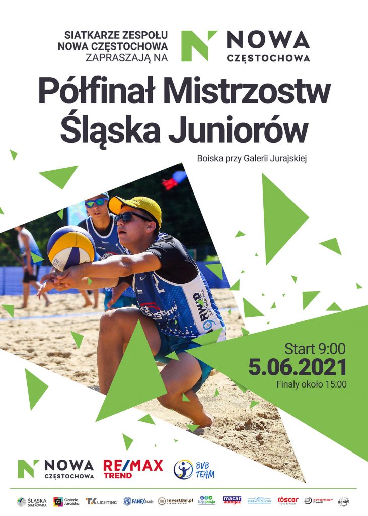 Kolejny turniej siatkówki plażowej przy GJ. Zagrają juniorzy z Nowa Częstochowa i Norwid Częstochowa 1