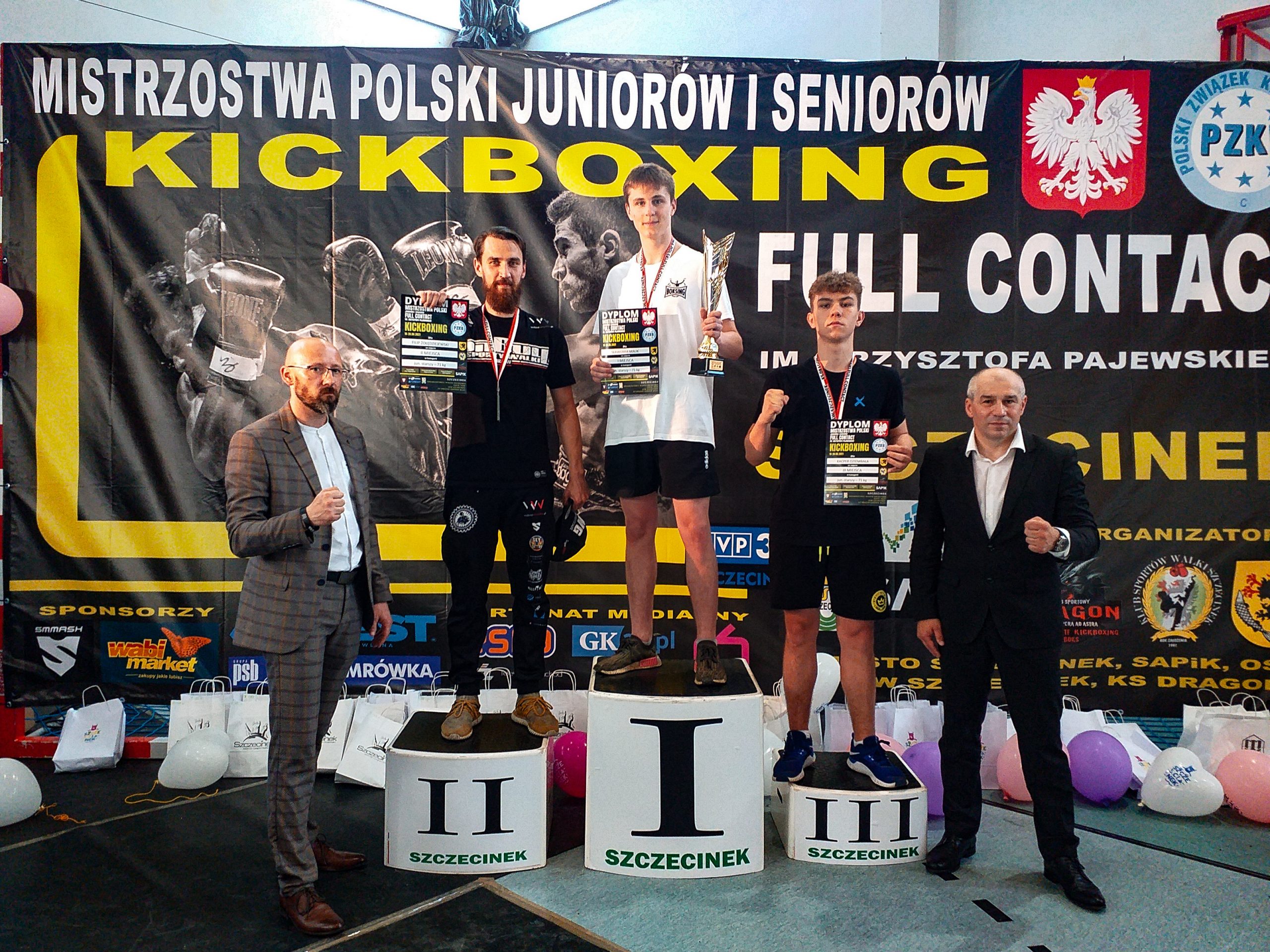 Kolejne medale Mistrzostw Polski dla Quick Shot Kickboxing Częstochowa 3