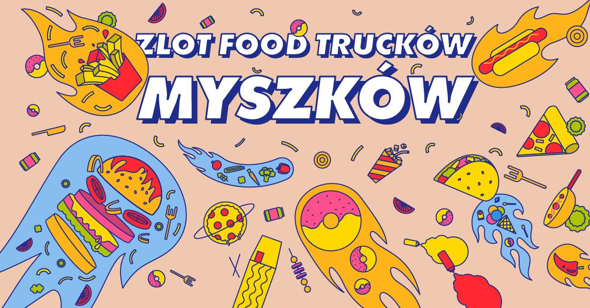 plakat Food Truck Myszków