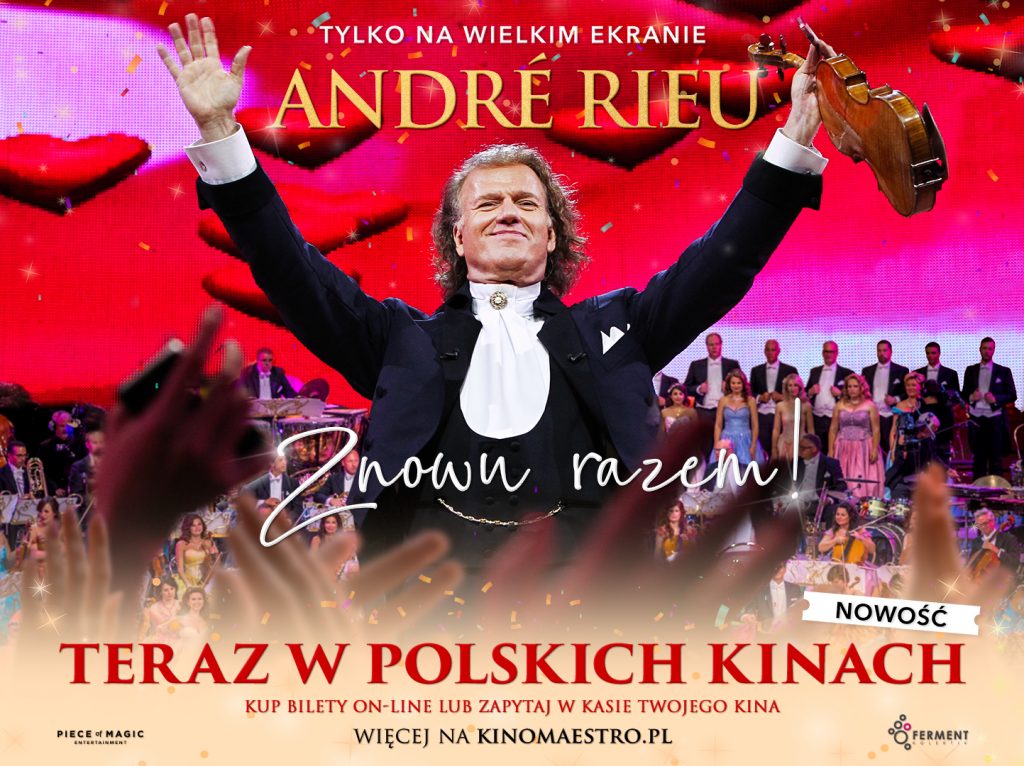 "Znowu razem!", czyli Andre Rieu wraca na ekran kina "Iluzja" w Częstochowie 2