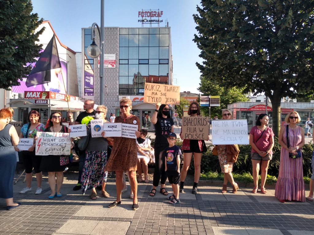 Częstochowa kolejny raz protestowała w obronie wolnych mediów 44