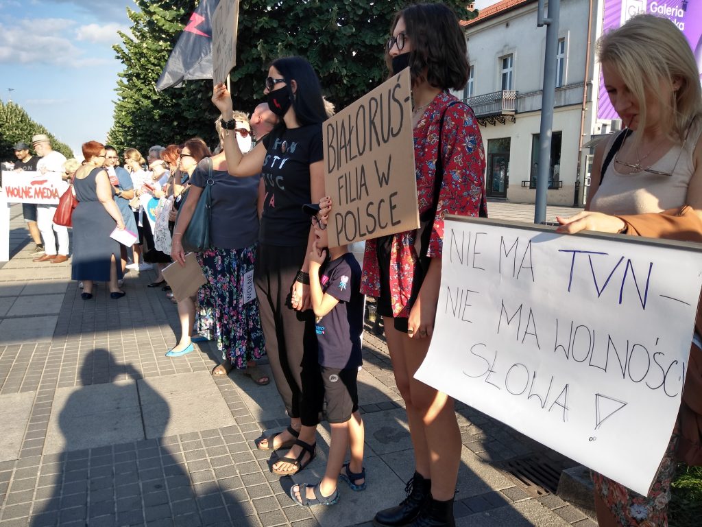 Częstochowa kolejny raz protestowała w obronie wolnych mediów 43