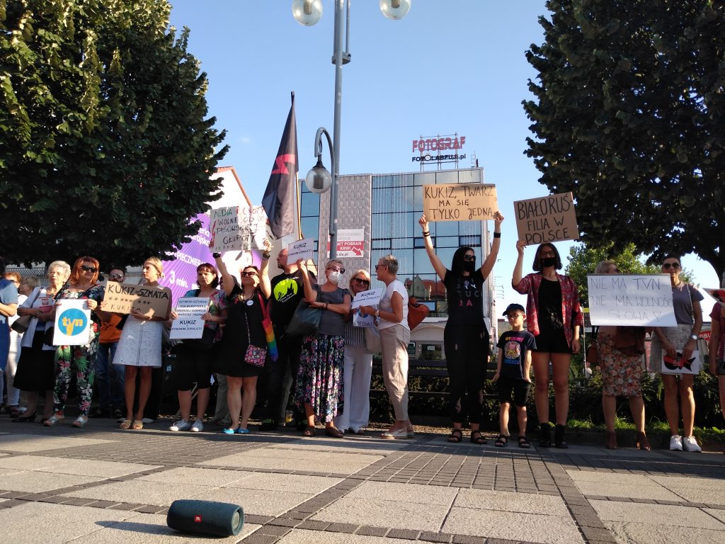 Częstochowa kolejny raz protestowała w obronie wolnych mediów 37
