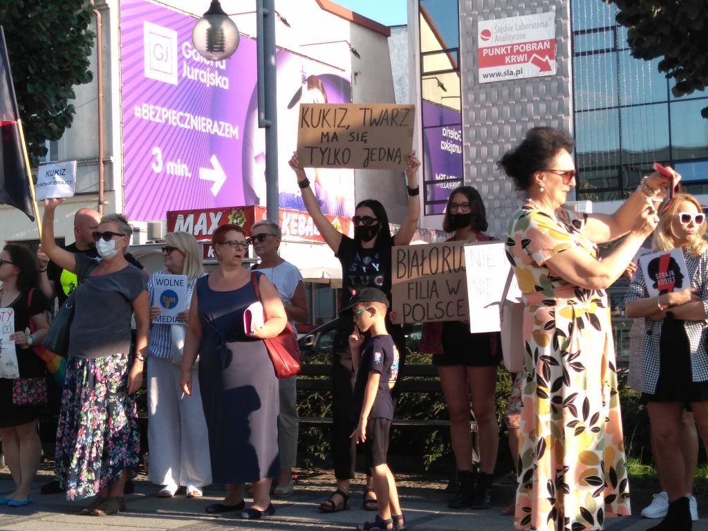 Częstochowa kolejny raz protestowała w obronie wolnych mediów 35