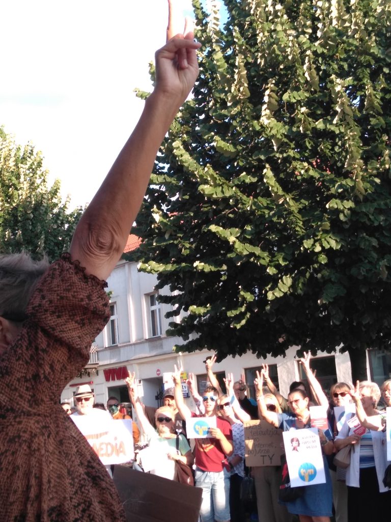 Częstochowa kolejny raz protestowała w obronie wolnych mediów 33