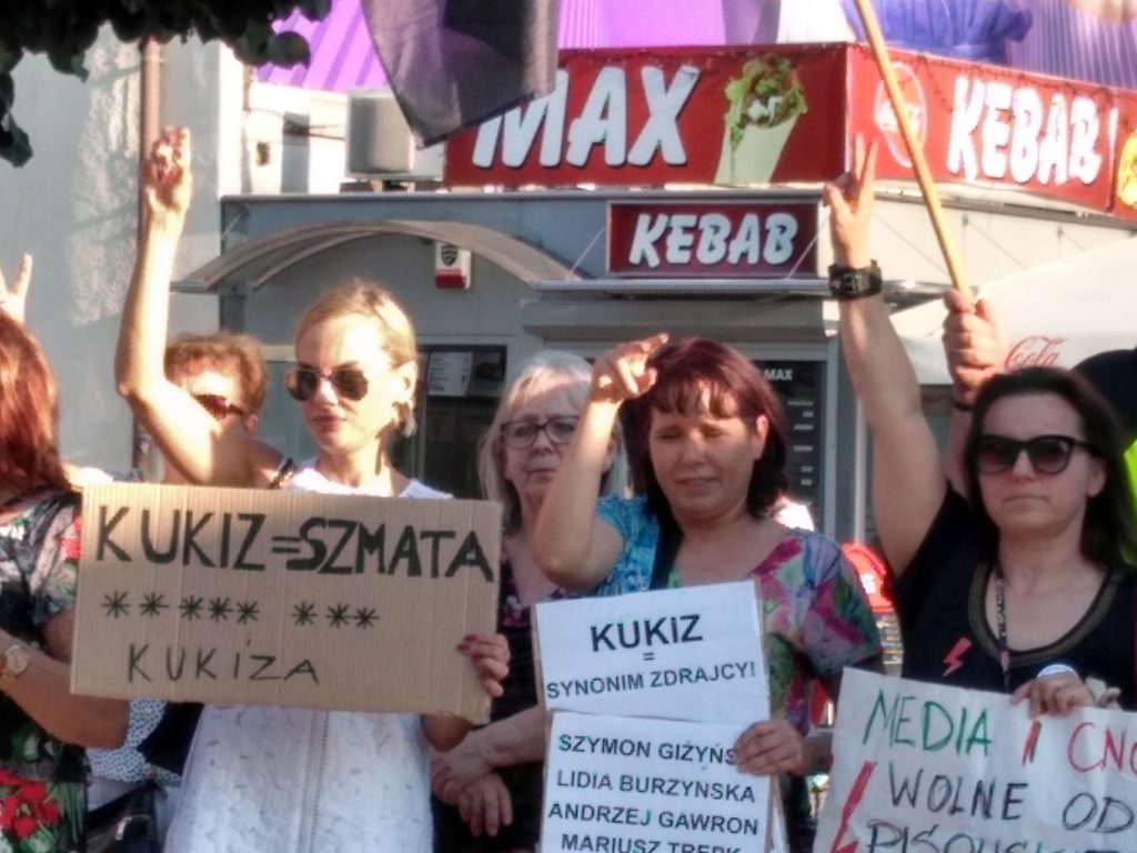 Częstochowa kolejny raz protestowała w obronie wolnych mediów 31