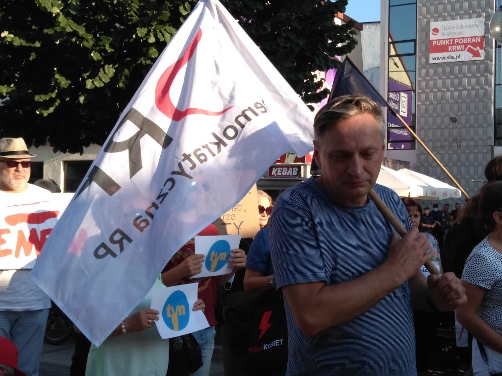 Częstochowa kolejny raz protestowała w obronie wolnych mediów 28