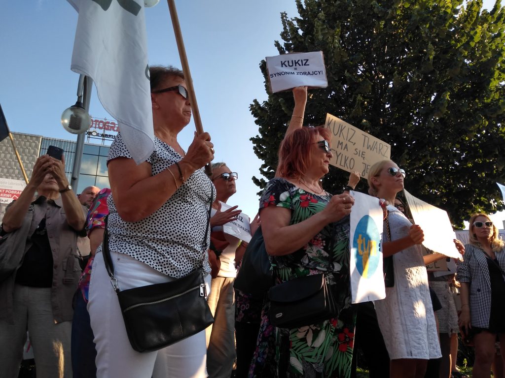Częstochowa kolejny raz protestowała w obronie wolnych mediów 25