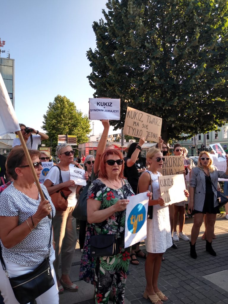 Częstochowa kolejny raz protestowała w obronie wolnych mediów 24