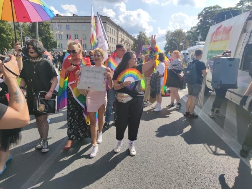 Marsz Równości w Częstochowie. Uczestnicy wyruszyli spod Jasnej Góry 2
