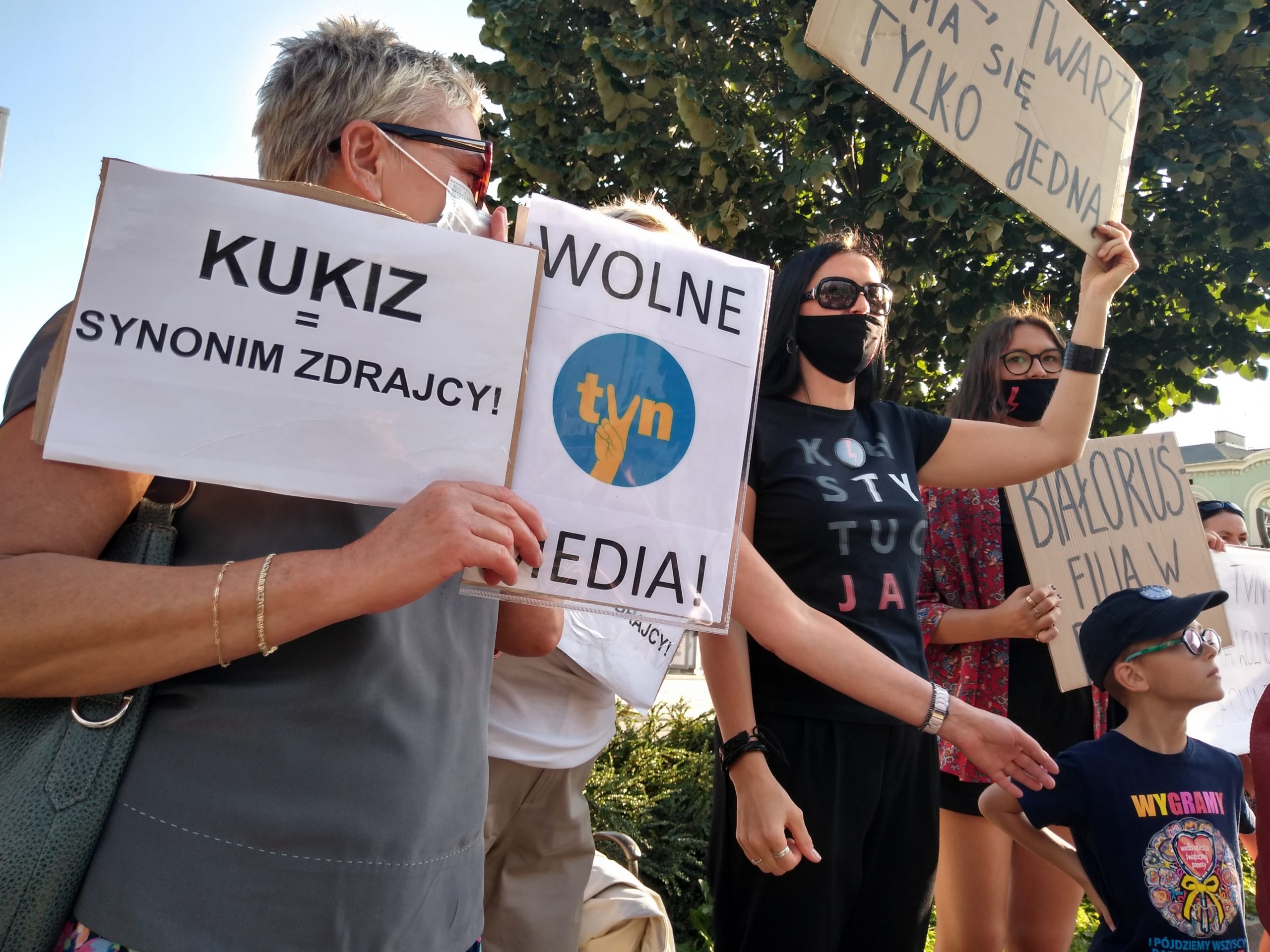 Częstochowa kolejny raz protestowała w obronie wolnych mediów 1