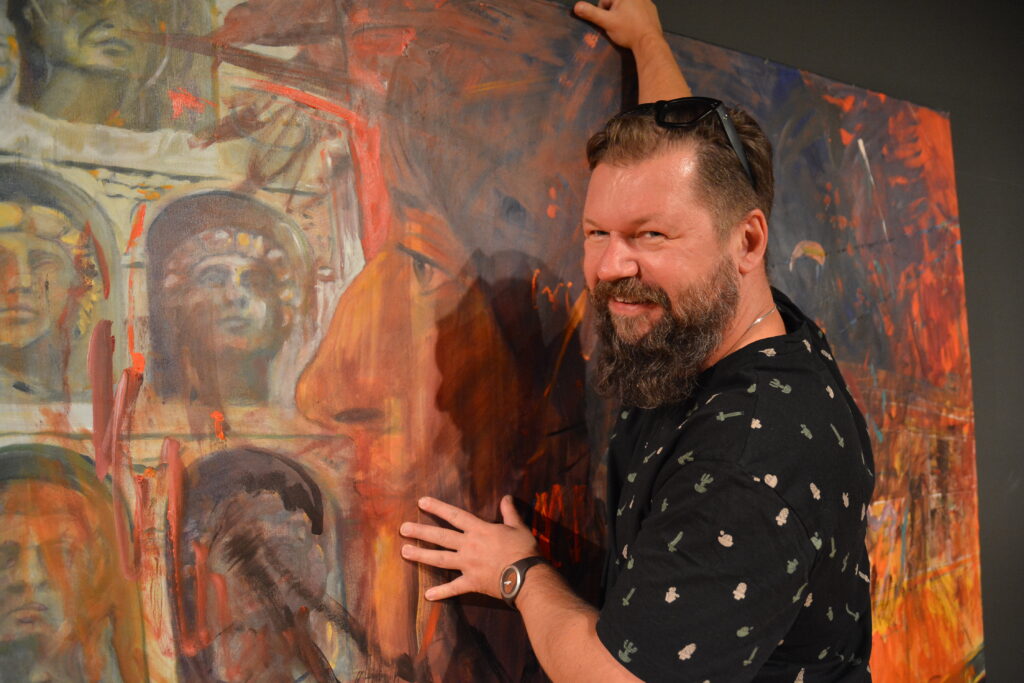 „25 lat malowania”, czyli jubileuszowa wystawa Bartosza Frączka w częstochowskiej Miejskiej Galerii Sztuki 10