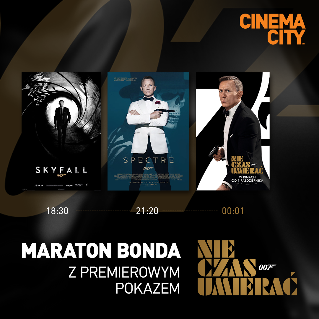 James Bond wkracza na ekrany częstochowskich kin Cinema City 3