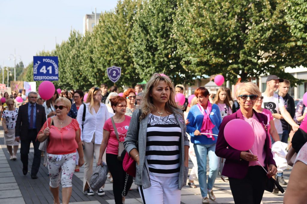 Przeszli ulicami Częstochowy, aby promować profilaktykę chorób nowotworowych 6