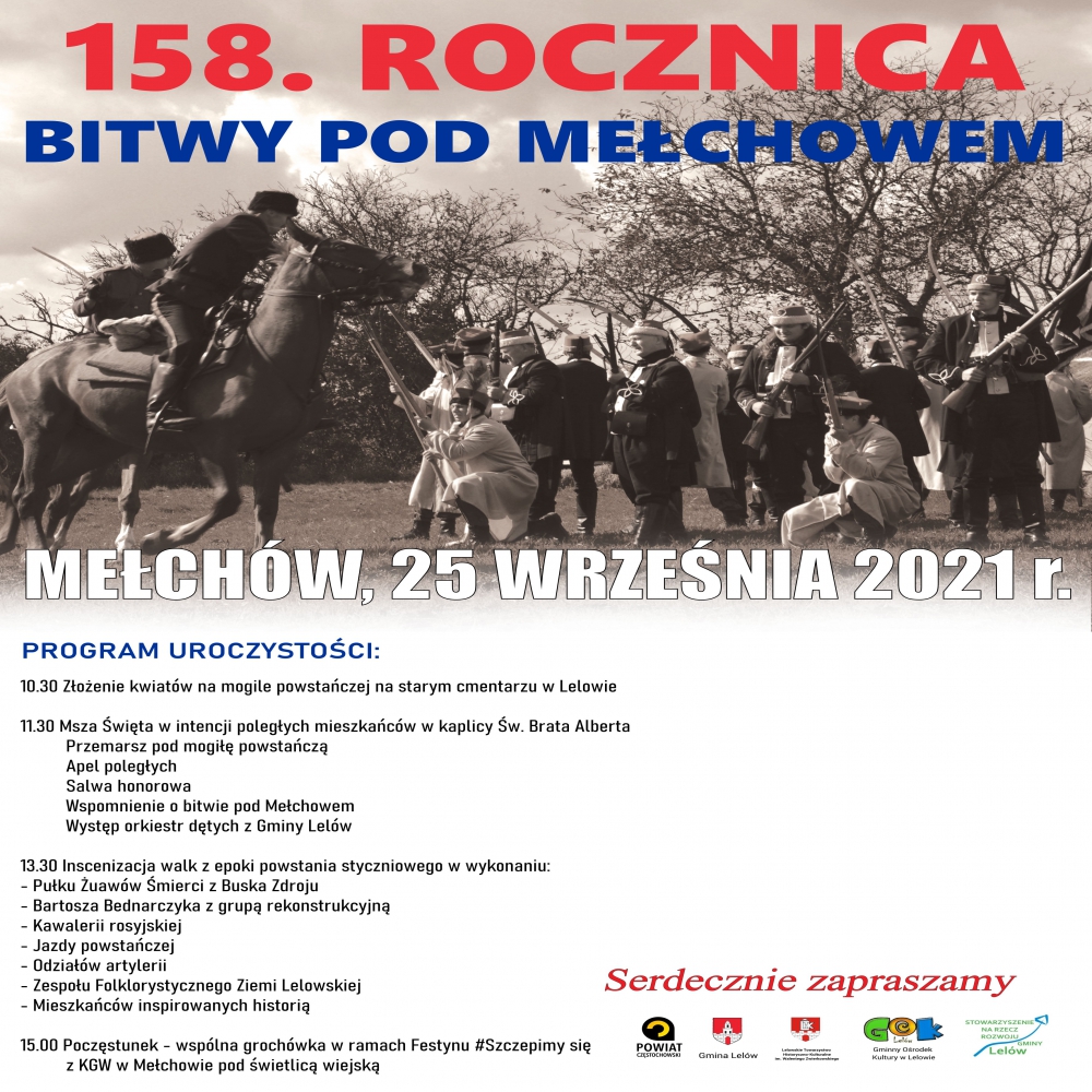 158. rocznica Bitwy pod Mełchowem 1