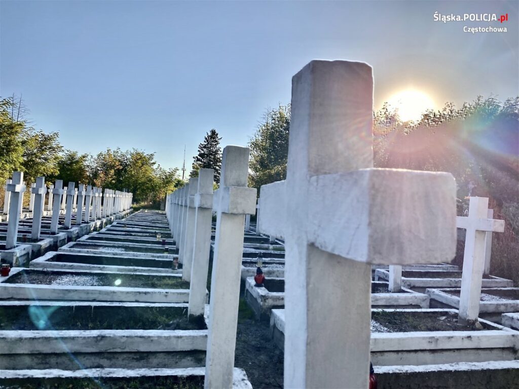 Policjanci ze śląska zaopiekowali się grobami poległych na Ukrainie 17