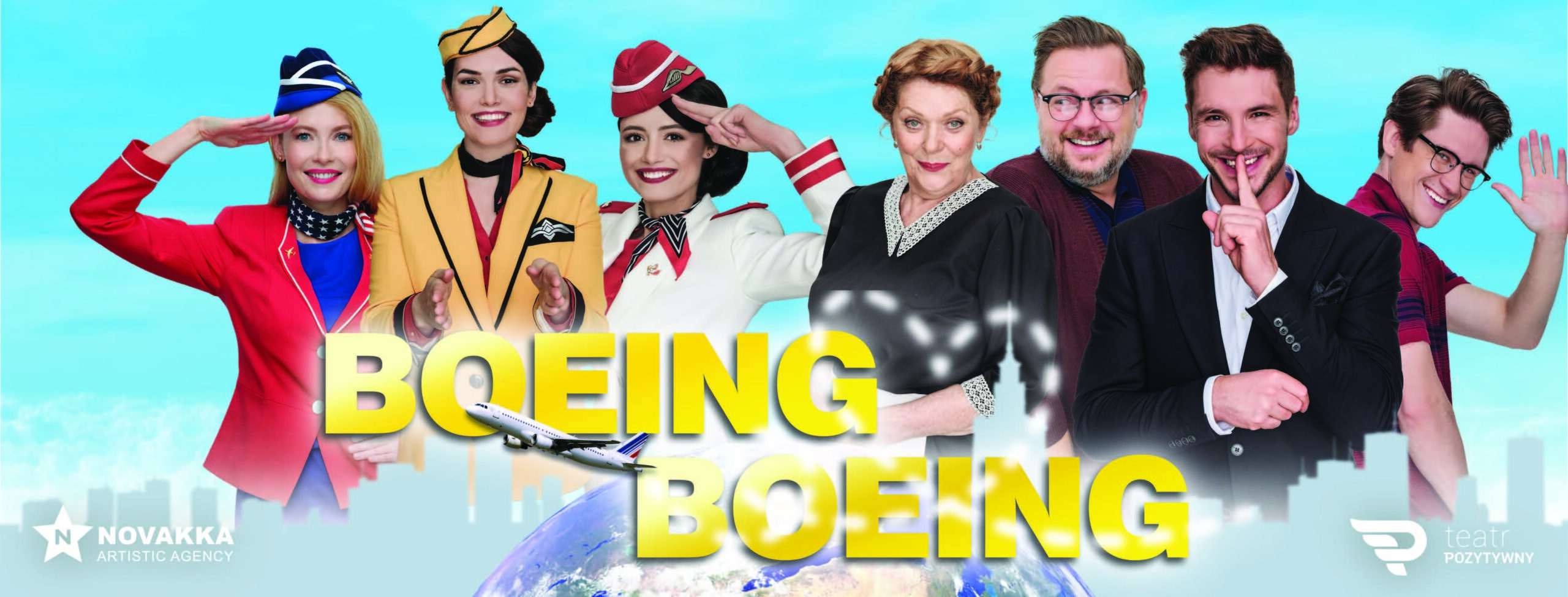 Premierowy „Boeing, Boeing" wyląduje już 4 grudnia. Pilotuje go Impresariat Novakka 1