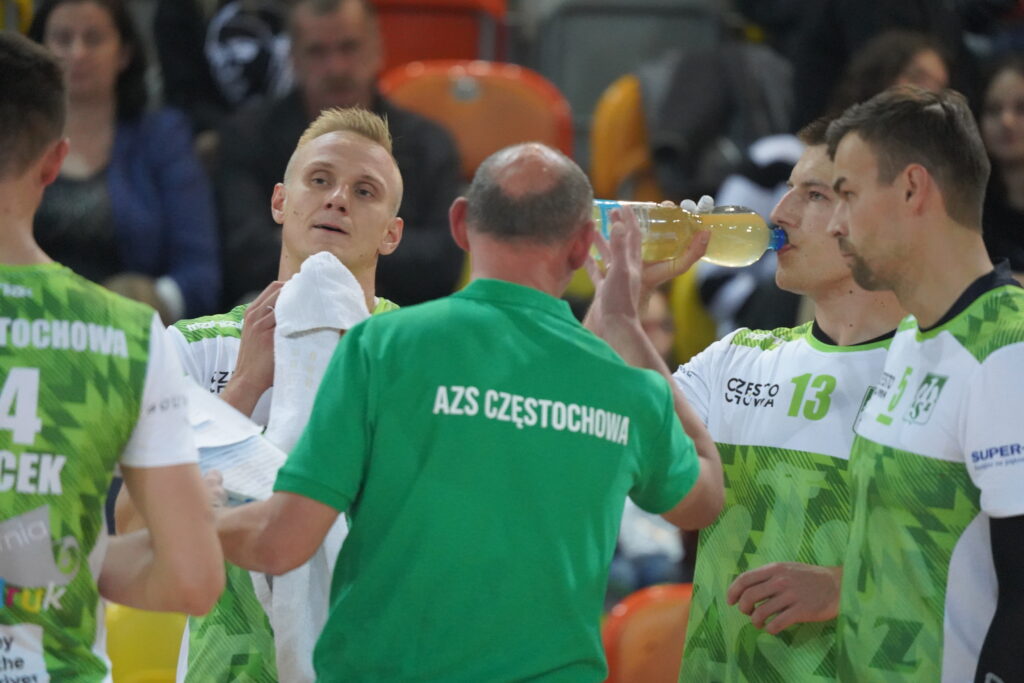 Siatkarze AZS Częstochowa grają w Hali Polonia z KS Volley 4
