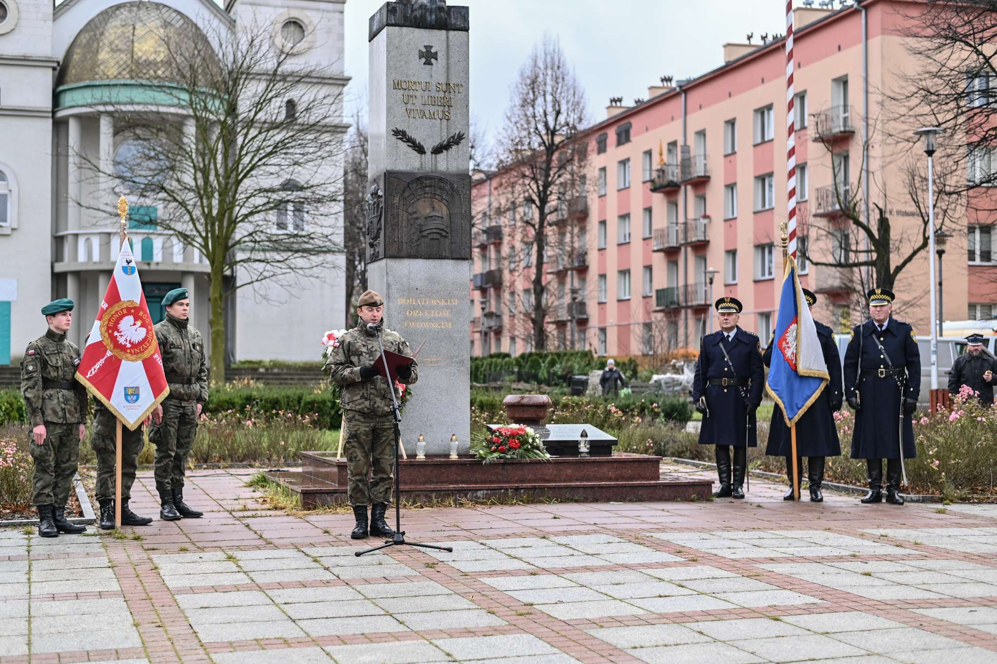 Bohaterska obrona Lwowa. Upamiętnienie 103. rocznicy zwycięskiej Obrony Lwowa. 1
