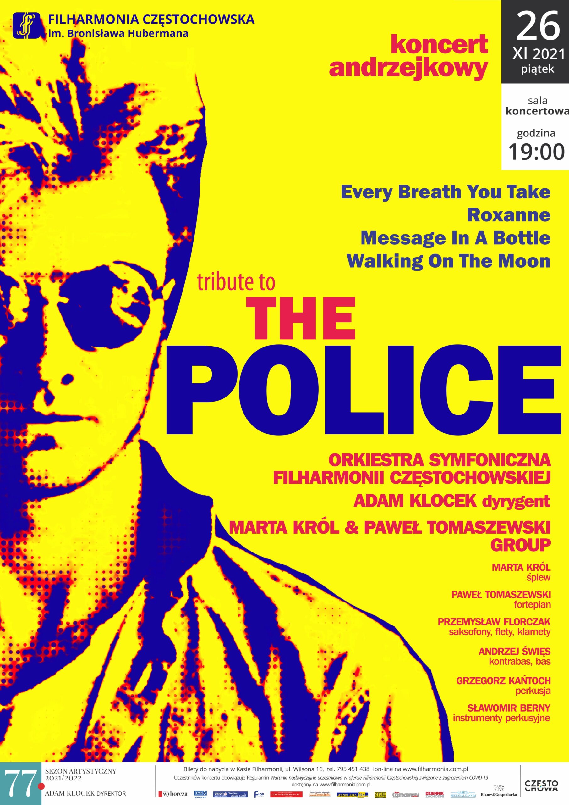 "Tribiute the Police”, czyli andrzejkowa propozycja Filharmonii Częstochowskiej. Będzie przebojowo! 2
