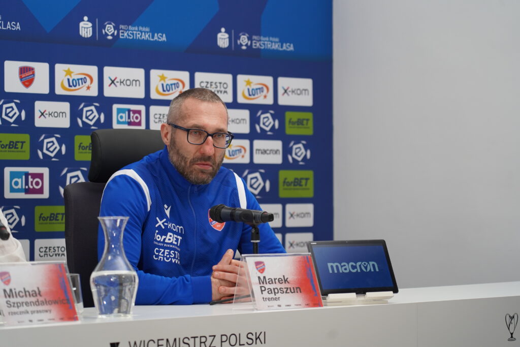 Trener Rakowa Marek Papszun przed poniedziałkowym meczem z Cracovią i o swojej przyszłości w Rakowie 3