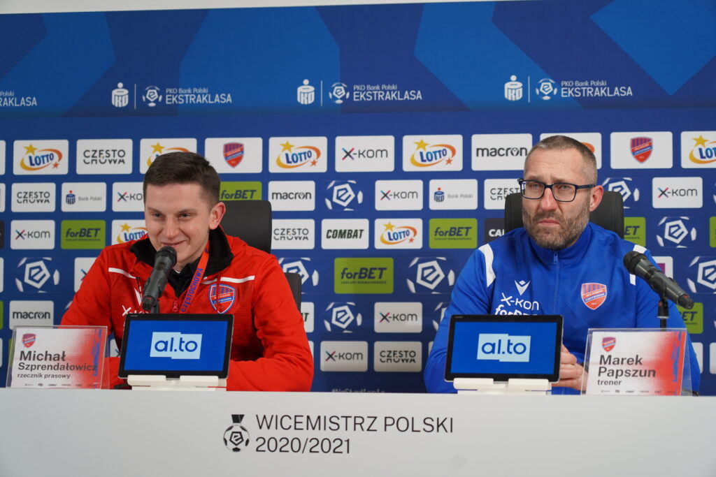 Trener Rakowa Marek Papszun po wysokiej wygranej z Zagłębiem Lubin: To jest bardzo ważne zwycięstwo 8