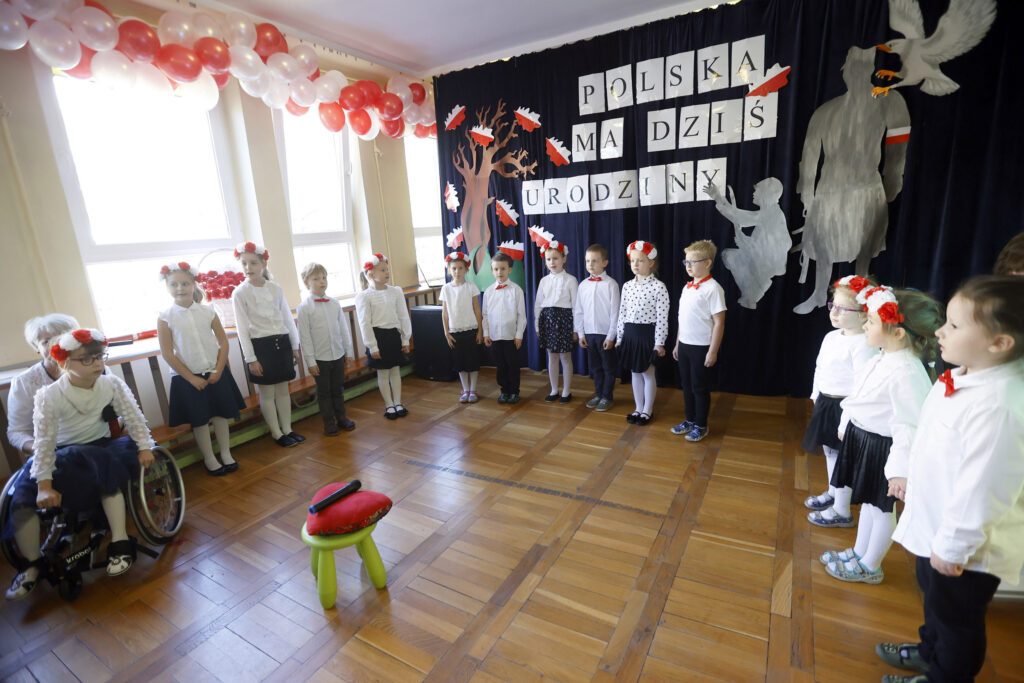 Przedszkolaki uczciły Święto Niepodległości 2