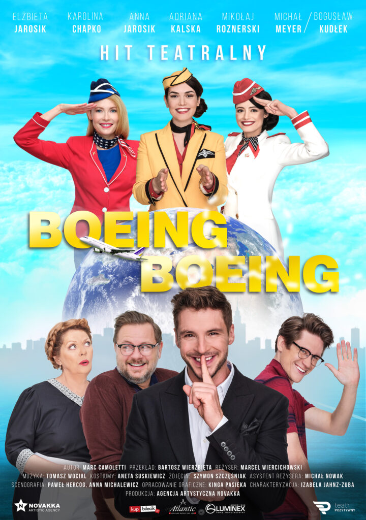 Premierowy „Boeing, Boeing" wyląduje już 4 grudnia. Pilotuje go Impresariat Novakka 3