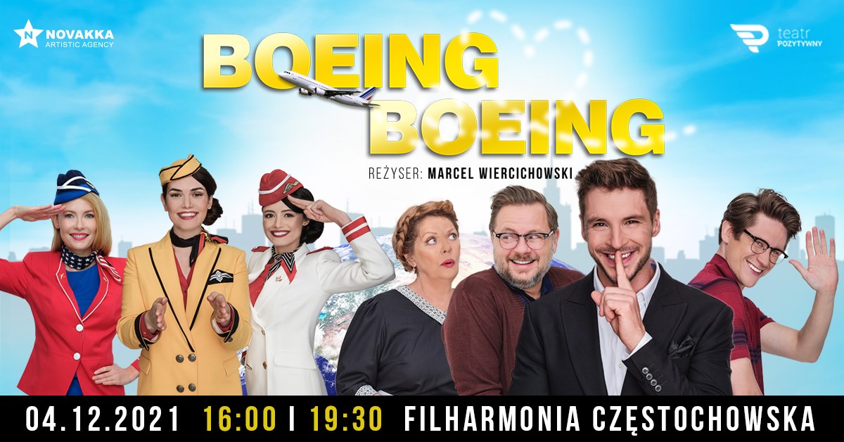 Odlotowa zabawa ze spektaklem „Boeing, Boeing” 1