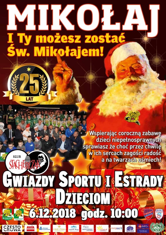 W poniedziałek odbędą się coroczne mikołajki Gwiazdy Sportu i Estrady Dzieciom organizowane przez Janusza Danka 1