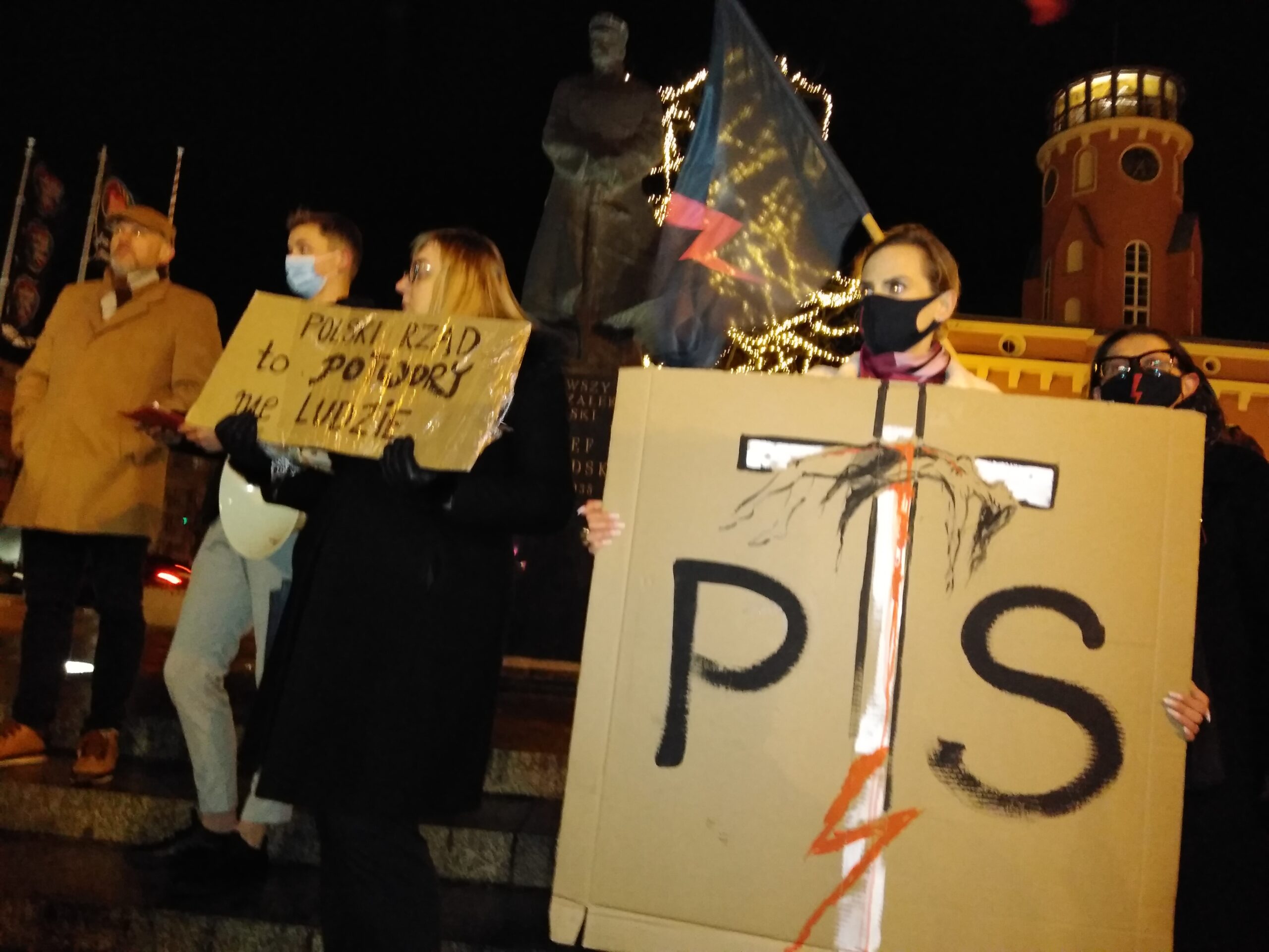 Protestowali w związku ze śmiercią 37-letniej Agnieszki 2
