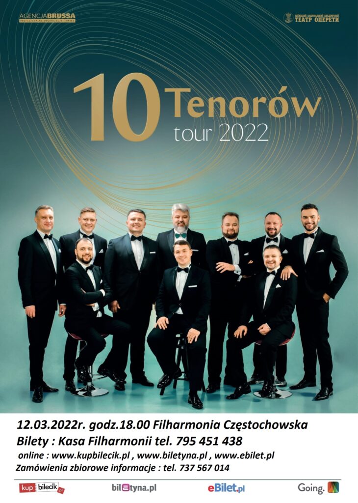 10 Tenorów znów zaśpiewa „We Are The Champions” w Częstochowie. Mamy zaproszenie na ten koncert [KONKURS] 1