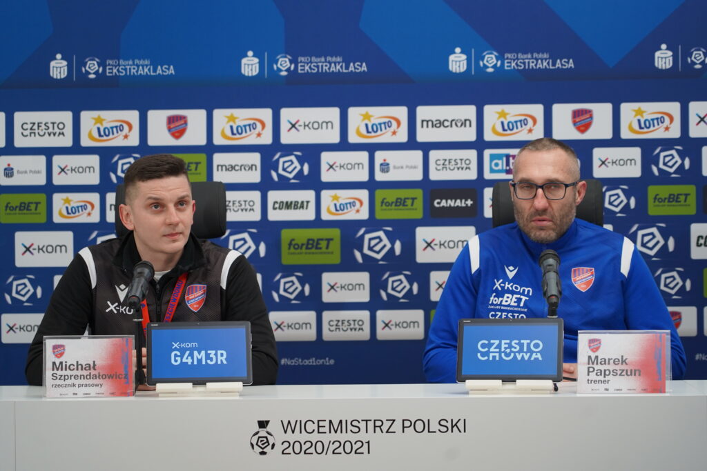 Trener Rakowa Marek Papszun po wygranej z Wisłą Płock: Cenne zwycięstwo odniesione w dobrym stylu 3