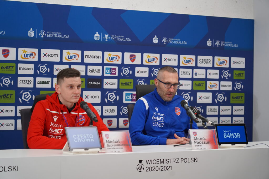 Trener Marek Papszun przed meczem ze Stalą Mielec: Oczekuję od drużyny, że pokaże, że chce grać o wysokie cele 1