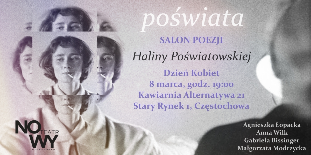 "poświata" w częstochowskiej Alternatywie 21, czyli Salon poezji na Dzień Kobiet 1